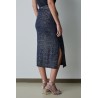 FALDA MIDI LUREX