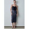 FALDA MIDI LUREX