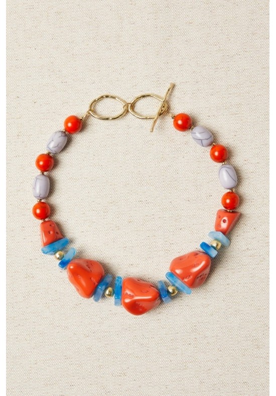 COLLAR CORTO DE RESINAS