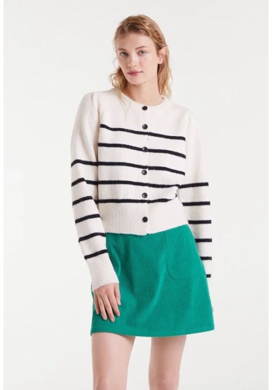 CARDIGAN RAYAS MARINERAS