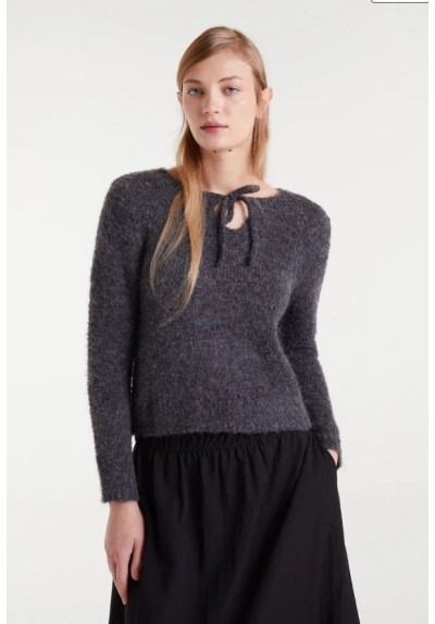 JERSEY GRIS TEXTURA