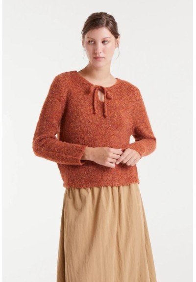 JERSEY NARANJA TEXTURA