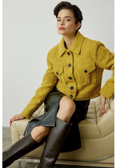 CHAQUETA CORTA AZAFRÁN BSB