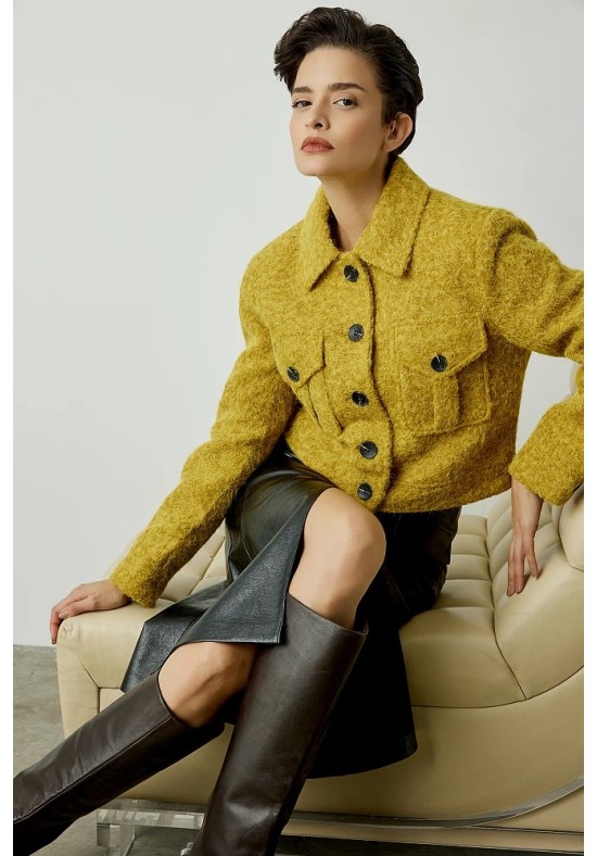 CHAQUETA CORTA AZAFRÁN BSB