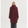 ABRIGO BURDEOS NICE THINGS