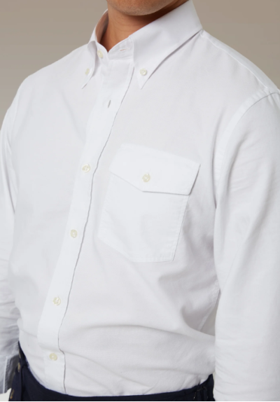 CAMISA IVY POCKET BLANCA HARRY´S