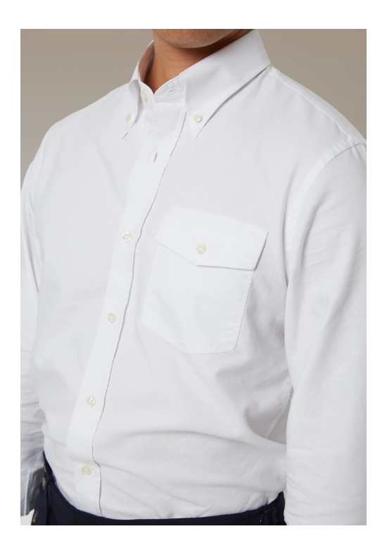 CAMISA IVY POCKET BLANCA HARRY´S