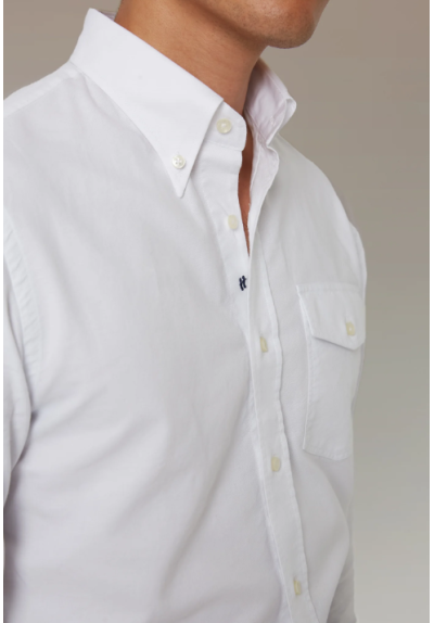 CAMISA IVY POCKET BLANCA HARRY´S