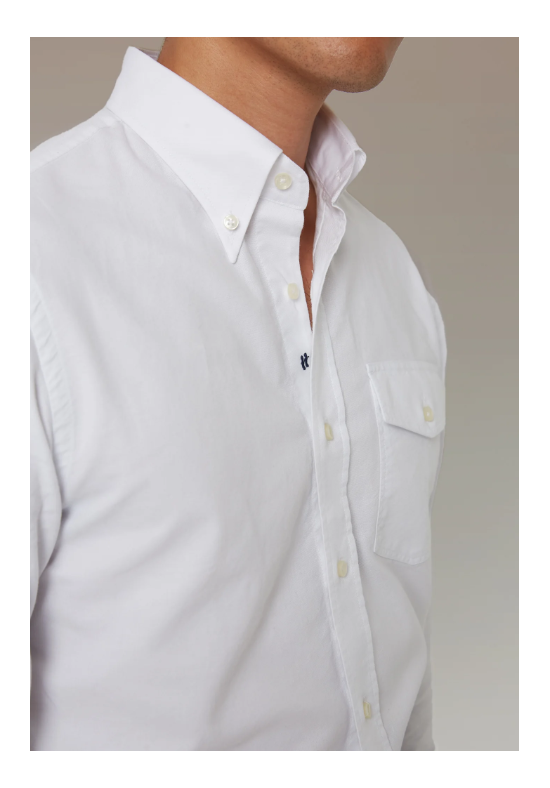 CAMISA IVY POCKET BLANCA HARRY´S