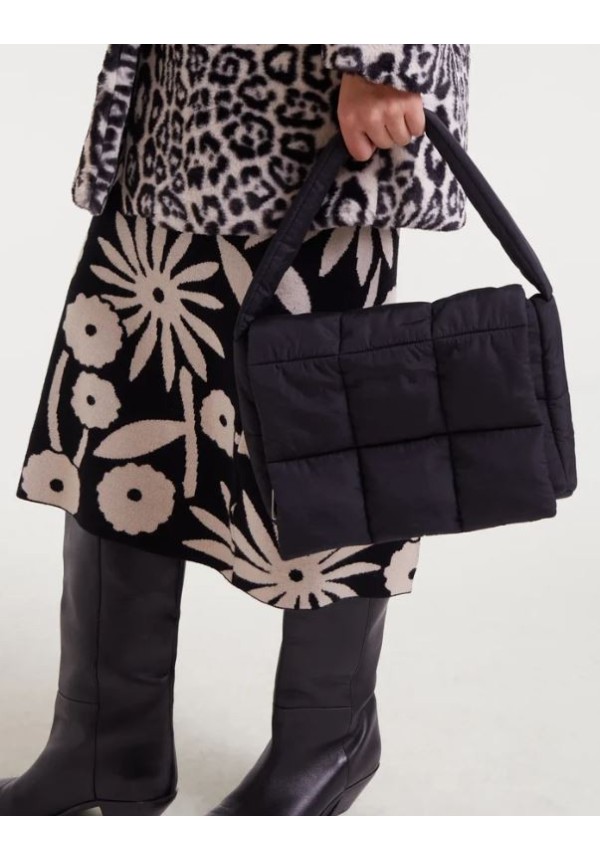 BOLSO ACOLCHADO NEGRO