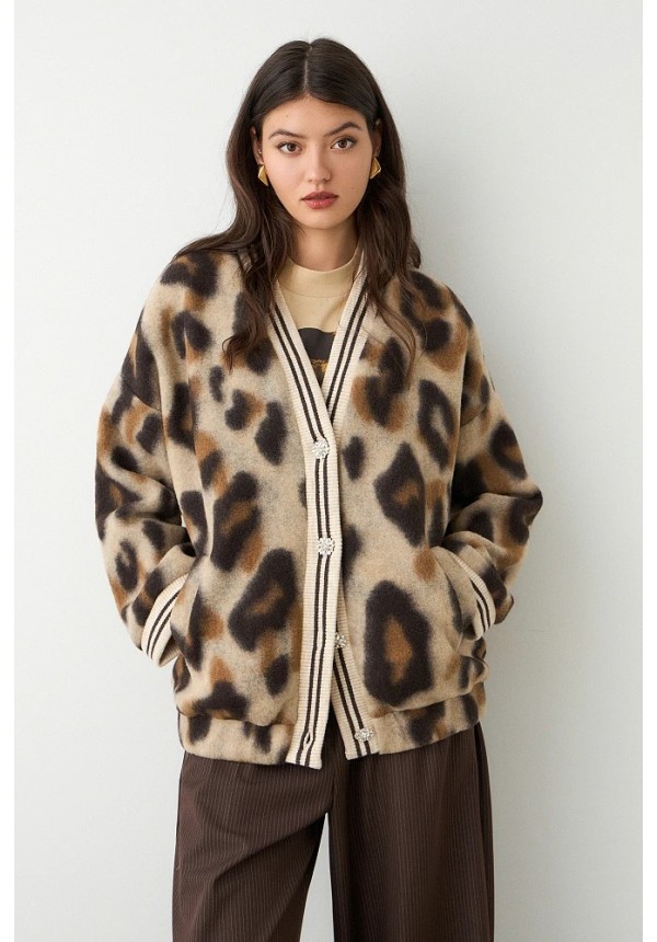 BOMBER ANIMAL PRINT BSB