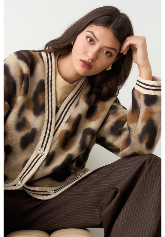 BOMBER ANIMAL PRINT BSB