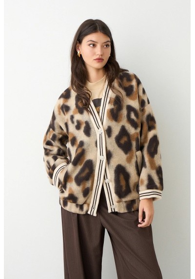 BOMBER ANIMAL PRINT BSB