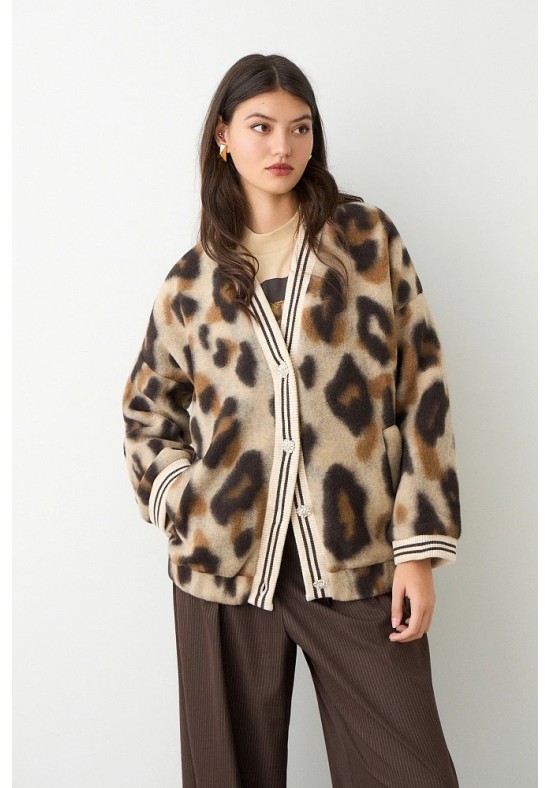 BOMBER ANIMAL PRINT BSB