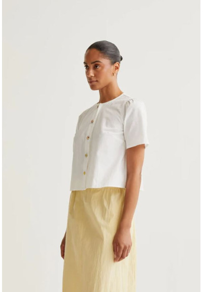 TOP CON BOTONES MULTICOLOR