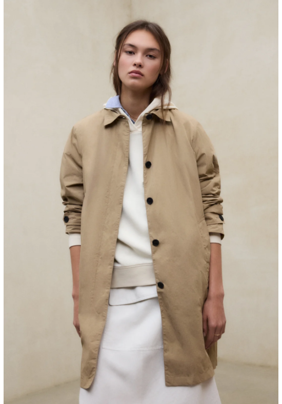 GABARDINA PACKABLE VERNE BEIGE