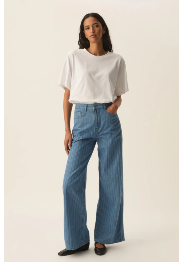 JEAN LISE DENIM A RAYAS