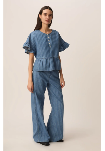 JEAN LISE DENIM A RAYAS