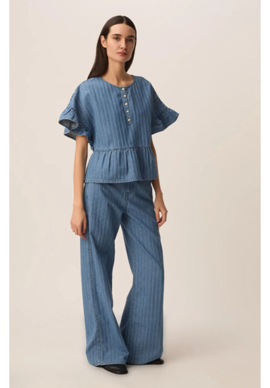 JEAN LISE DENIM A RAYAS