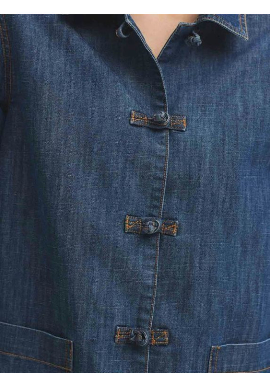 CHAQUETA DENI CIERRES CHINOS