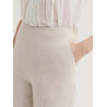 PANTALON LINO EN JACQUARD ESPIGA
