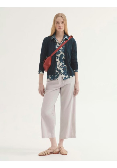CHAQUETA FLUIDA  MARINO