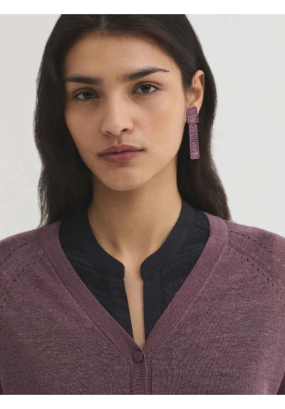 CHAQUETA LARGA ABERTURAS