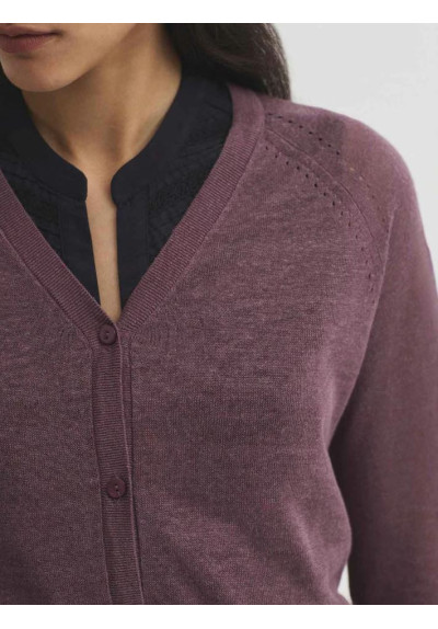 CHAQUETA LARGA ABERTURAS