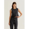 TOP DENIM NEGRO
