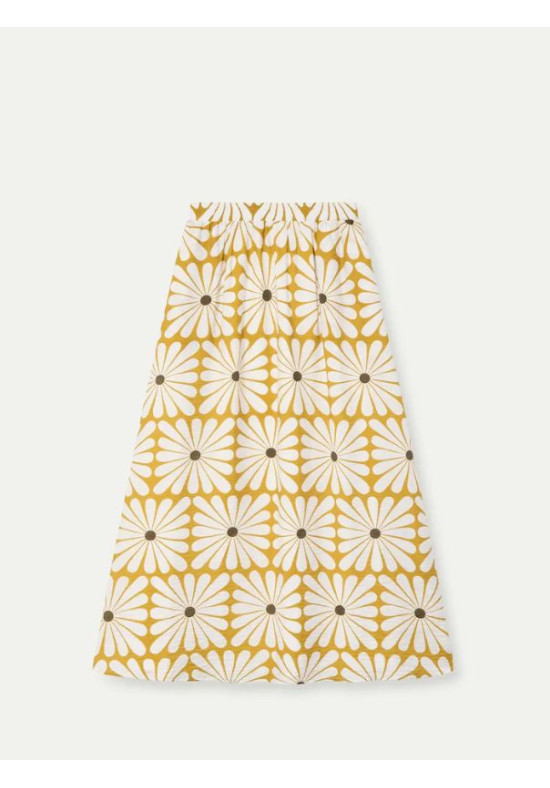FALDA MIDI OLIVE