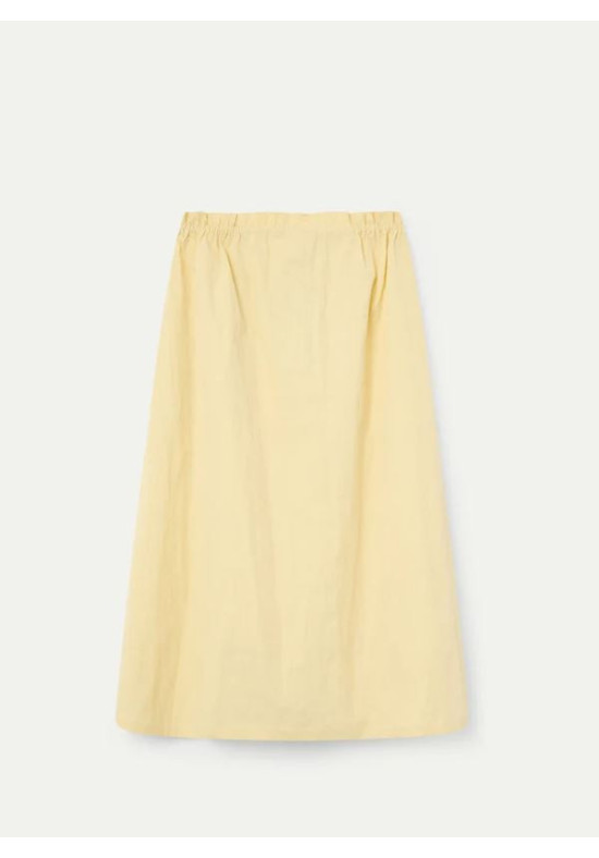 FALDA MIDI AMARILLO