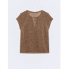 TOP EMEU MARRÓN
