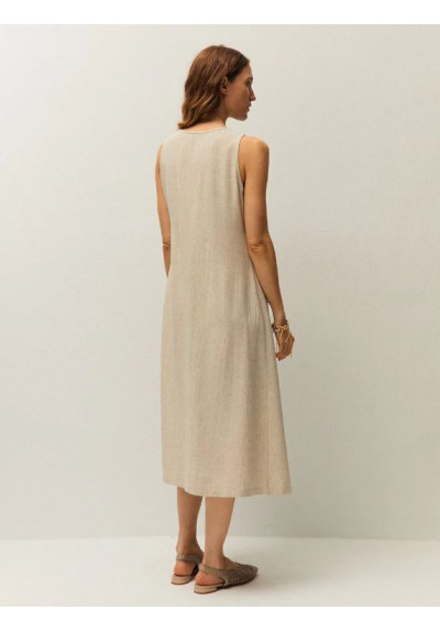 VESTIDO MIDI ABOTONADO