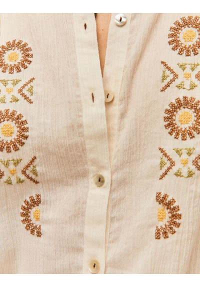 CAMISA BORDADO DE COLORES