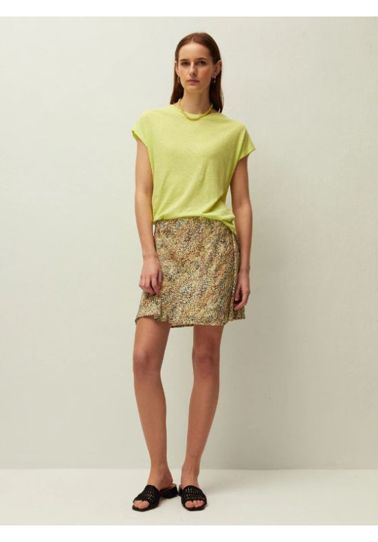 CAMISETA LINO AMARILLO