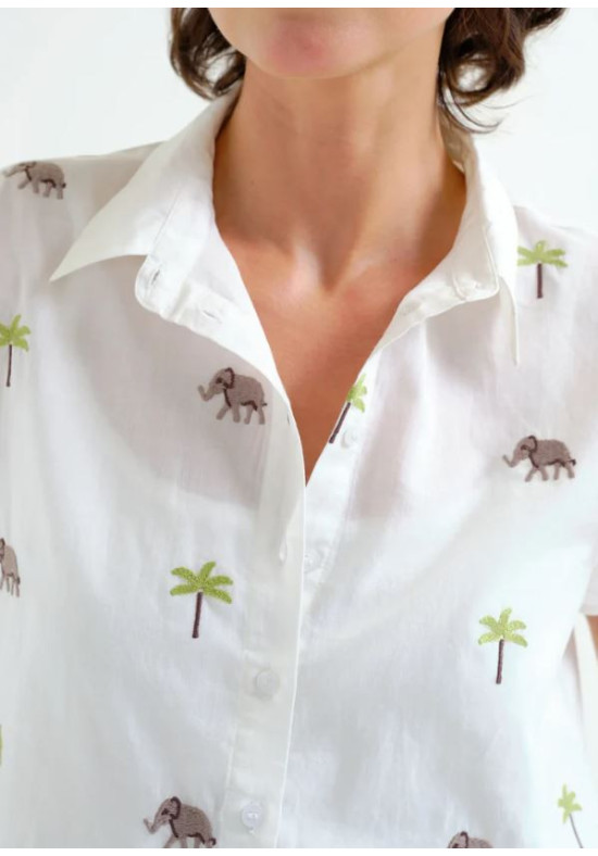 CAMISA PRINT ELEFANTE