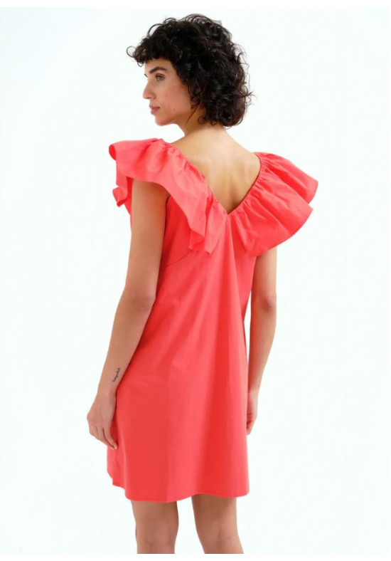 VESTIDO CORTO ROJO