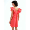 VESTIDO CORTO ROJO