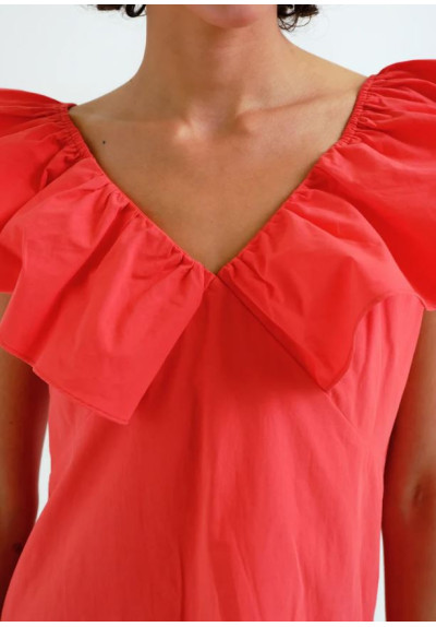 VESTIDO CORTO ROJO