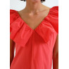 VESTIDO CORTO ROJO