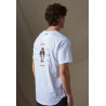 CAMISETA POODLE BLANCA