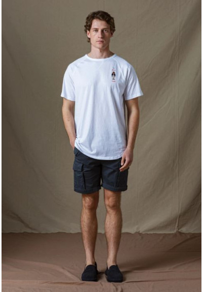 CAMISETA POODLE BLANCA