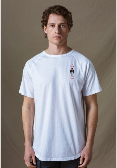 CAMISETA POODLE BLANCA