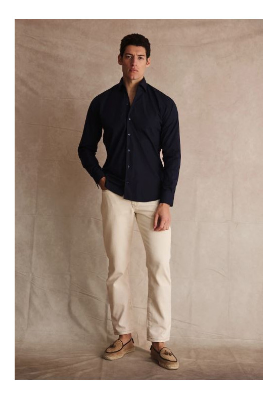 CAMISA COLLAR MARINO