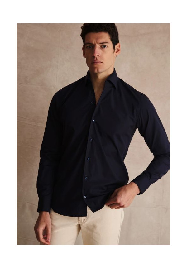 CAMISA COLLAR MARINO