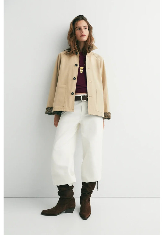 CHAQUETA CAMILLE REVERSIBLE