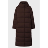 ABRIGO ADRIANA DARK BROWN