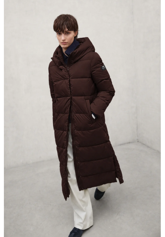 ABRIGO ADRIANA DARK BROWN