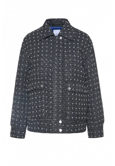 CHAQUETA SHINY TWEED