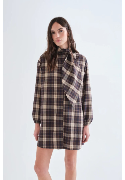 VESTIDO CUADROS